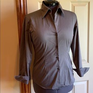 3/$20  New York & Company Charcoal button down